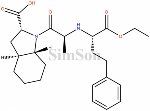 (2R,3aS,7aR)-1-[(2S)-2-[[(1S)-1-(Ethoxycarbonyl)-3-phenylpropyl]amino]-1-oxopropyl]octahydro-1H-indole-2-carboxylic Acid