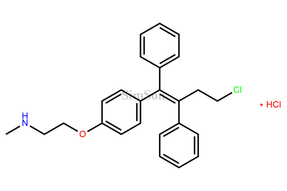 N-Desmethyl Toremifene Hydrochloride Salt