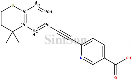 Tazarotenic acid 13C6
