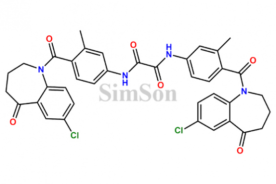 N1,N2-bis(4-(7-chloro-5-oxo-2, 3, 4, 5-tetrahydro-1H-benzo[b]azepine-1-carbonyl)-3-methylphenyl)oxalamide