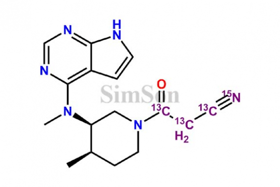Tofacitinib 13C3,15N