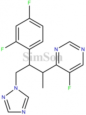 4-(3-(2,4-difluorophenyl)-4-(1H-1,2,4-triazol-1-yl)butan-2-yl)-5-fluoropyrimidine
