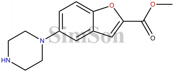 Methyl 5-(piperazin-1-yl)-1-benzofuran-2-carboxylate