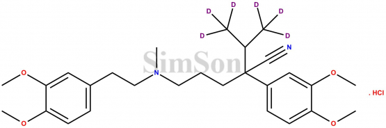 Verapamil-D6 Hydrochloride