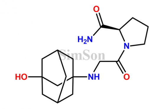 N-(3-hydroxytricyclo(3.3.1.13,7)dec-1-yl)-glycyl-D-prolinamide