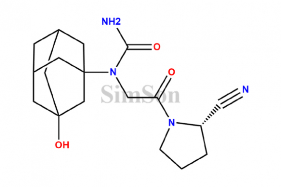 {2-[(2S)-2-cyanopyrrolidin-1-yl]-2-oxoethyl}(3-hydroxyadamantan-1-yl)amino carboximidate