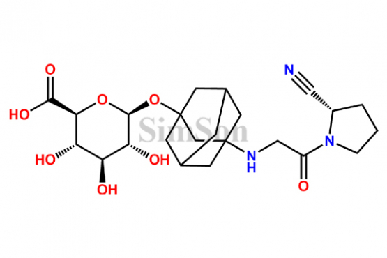 Vildagliptin O-Beta-D-glucuronide