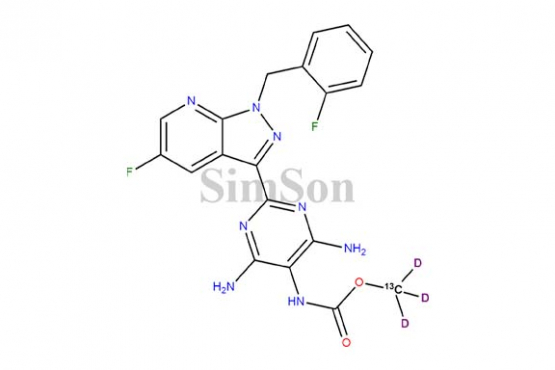 Vericiguat-13C-D3