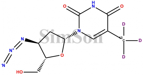 Zidovudine-13C,d3
