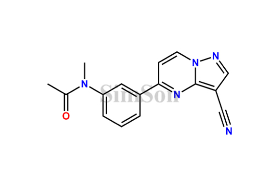 N-[3-(3-cyanopyrazolo[1,5-a]pyrimidin-5-yl)phenyl]-N-methylacetamide