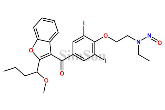 N-Nitroso N-Desethyl Amiodarone EP Impurity G