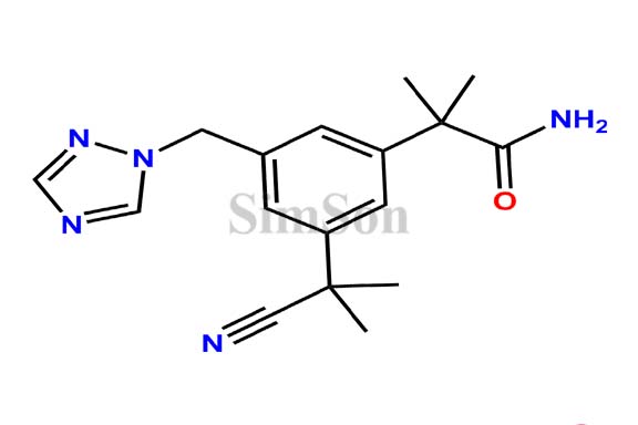 Anastrozole Monoamide Mononitrile