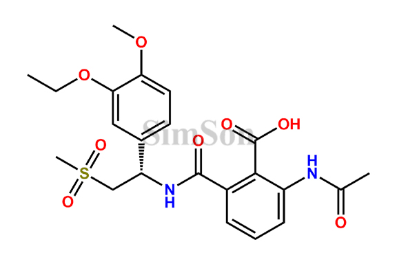 Apremilast 2-Acetamido Benzoic Acid Impurity