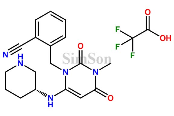 Alogliptin Impurity 15 Trifluoroacetic acid