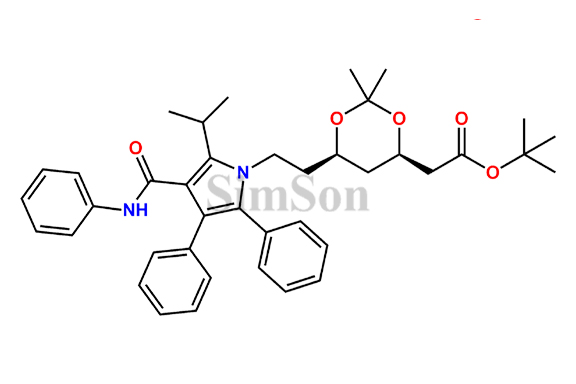 Desfluoro Atorvastatin Acetonide tert-butyl ester