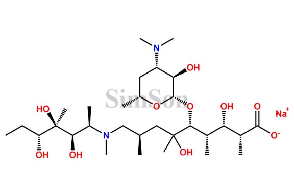 3-Hydroxy Azithromycinoic Acid Sodium