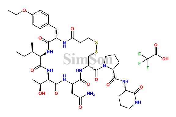 Atosiban 1-8 Lactam Troifluoroacetate Impurity