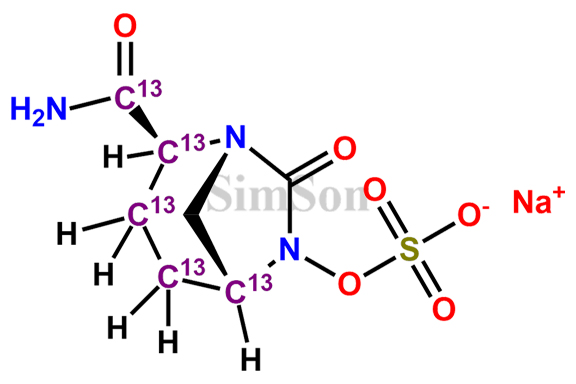 Avibactam 13C5 Sodium