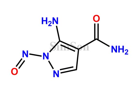 Allopurinol N-Nitroso Pyrazole amide Impurity
