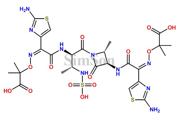Open-Ring Desulfated Aztreonam