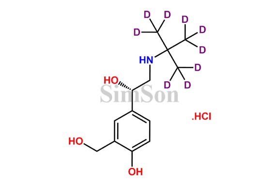(S)-Albuterol-D9 Hydrochloride