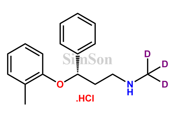 Atomoxetine D3 Hydrochloride