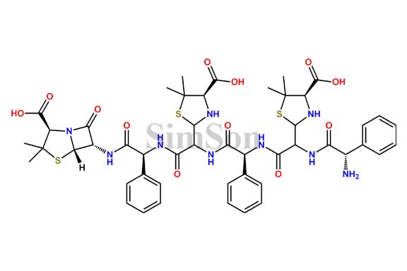 Ampicillin oligomer 1 ( S,S trimer)