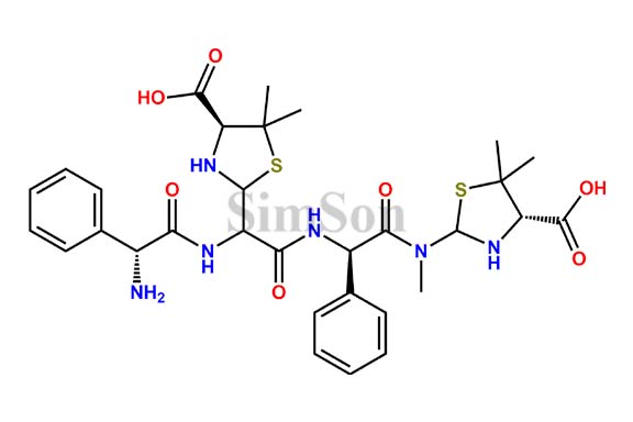 Ampicillin Decarboxylated Open Ring Dimer