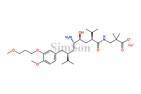 Aliskiren Acid Impurity Sodium