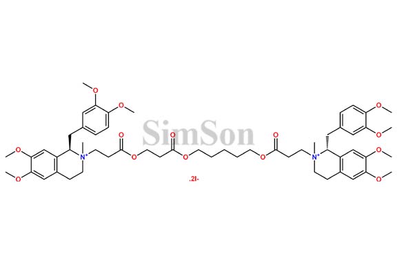 Atracurium Impurity 11 Diiodide (Mixture of Diastereomers)