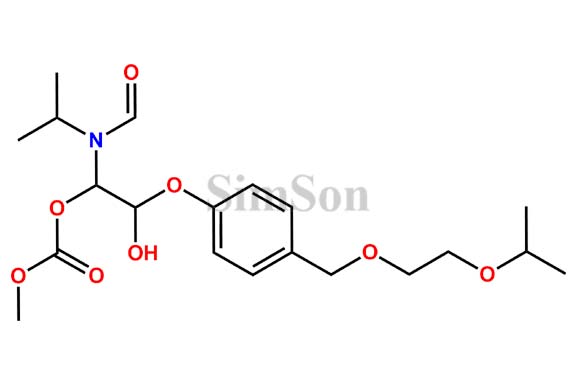 N-Formyl Bisoprolol Methyl Carbonate Impurity