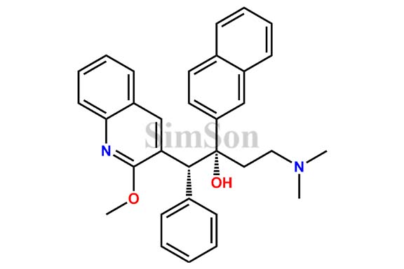 Bedaquiline Des-Bromo Diastereomer Impurity 1