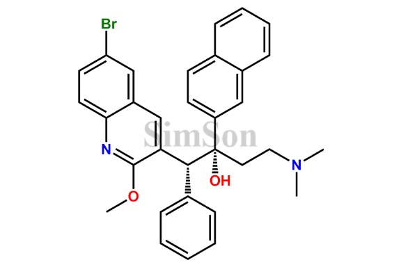 Bedaquiline 2-Naphthyl Diastereomer Impurity 1