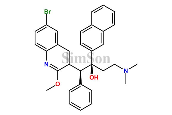 Bedaquiline 2-Naphthyl Diastereomer Impurity 2