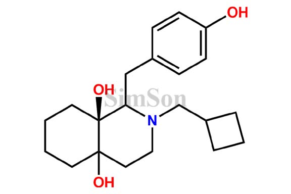 (S) 2-Cyclobutylmethyl-1-(4-hydroxy-benzyl)-octahydro-isoquinoline-4a-8a diol