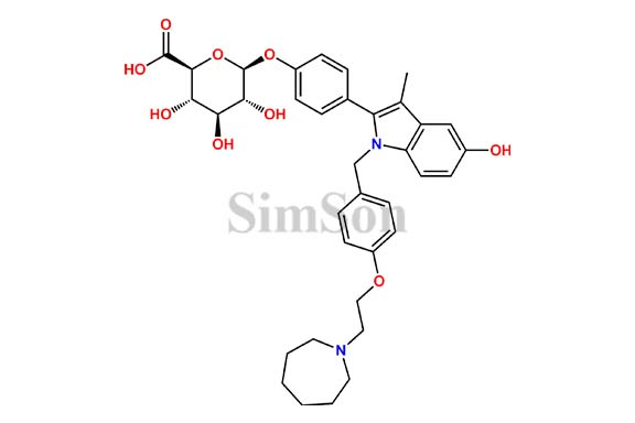 Bazedoxifene-4`-Glucuronide