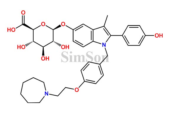 Bazedoxifene 5-beta-D-Glucuronide