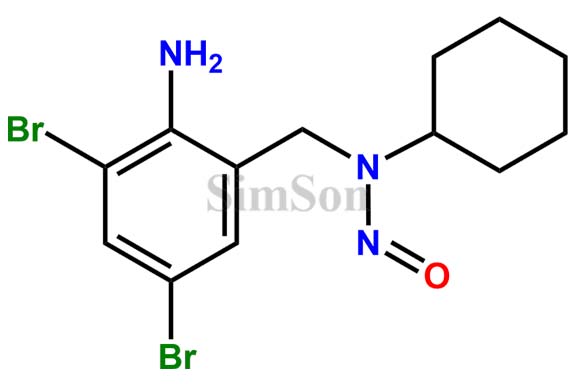 N-Desmethyl N-Nitroso Bromhexine