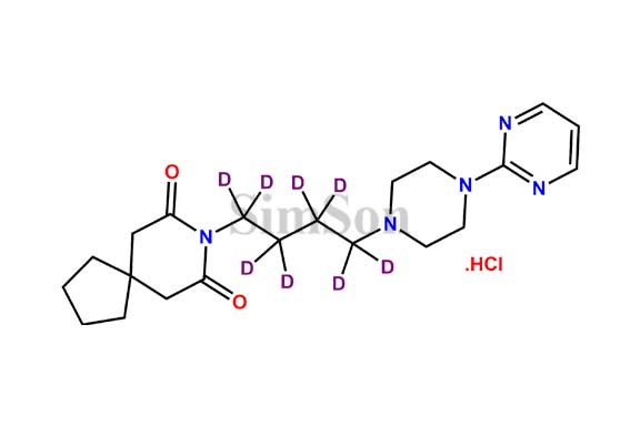 Buspirone Hydrochloride D8