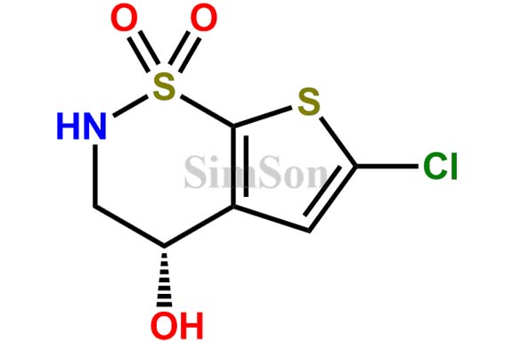 (S)-6-Chloro-4-hydroxy-3,4-dihydro-2H-thieno[3,2-e][1,2]thiazine 1,1-Dioxide