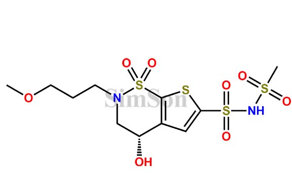 (S)-4-hydroxy-2-(3-methoxypropyl)-N-(methylsulfonyl)-3,4-dihydro-2H-thieno[3,2-e][1,2]thiazine-6-sulfonamide1,1-dioxide