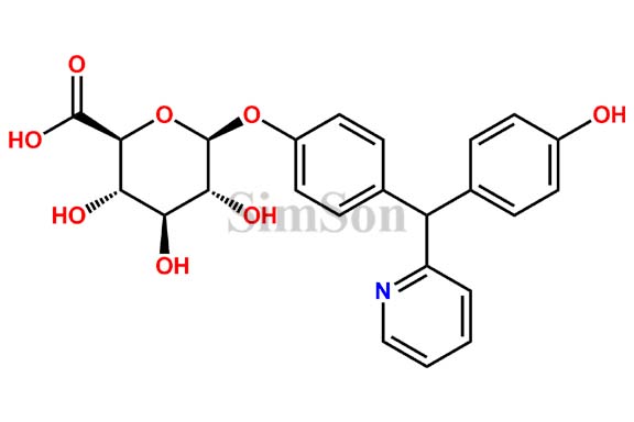 Desacetyl bisacodyl beta-D-glucuronide