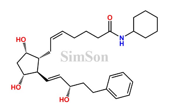 Bimatoprost Cyclohexyl Amide