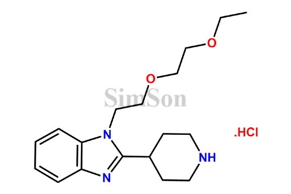 Bilastine Impurity 47 Hydrochloride