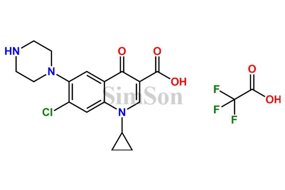 Ciprofloxacin EP Impurity D Trifluororacetate