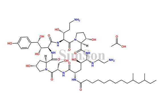 Caspofungin Impurity 6 Acetate