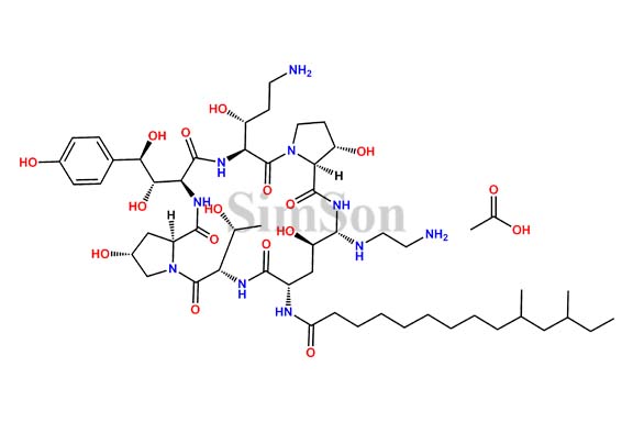 Caspofungin Impurity 21 Acetate
