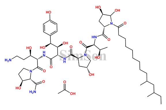 Caspofungin Impurity 22 Acetate