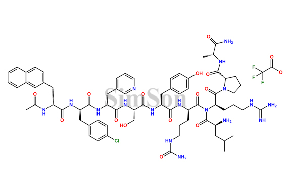 (D-Arg8)-Cetrorelix Trifluoroacetate