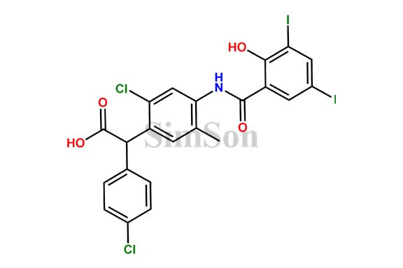 Closantel EP Impurity C